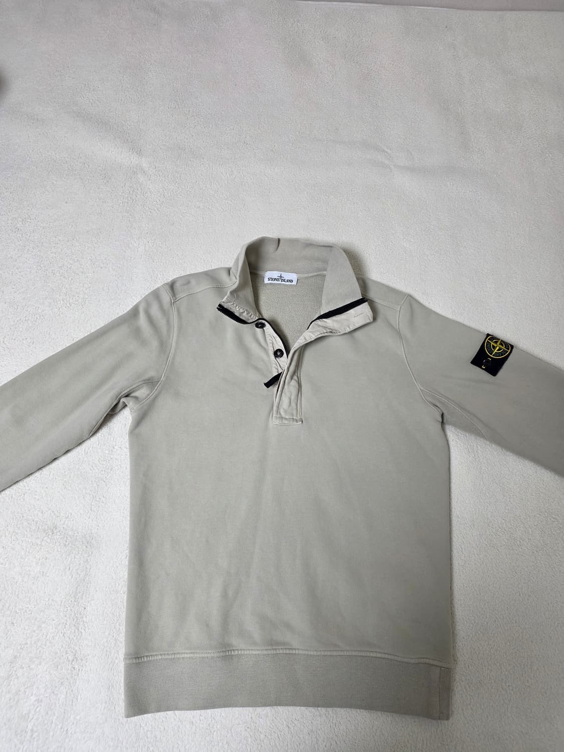 스톤아일랜드 반집업 베이지 남자  L. 100사이즈 상품이미지1