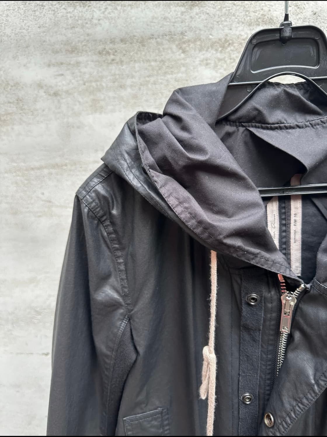 릭오웬스 다크쉐도우 fish tail jacket 상품이미지3