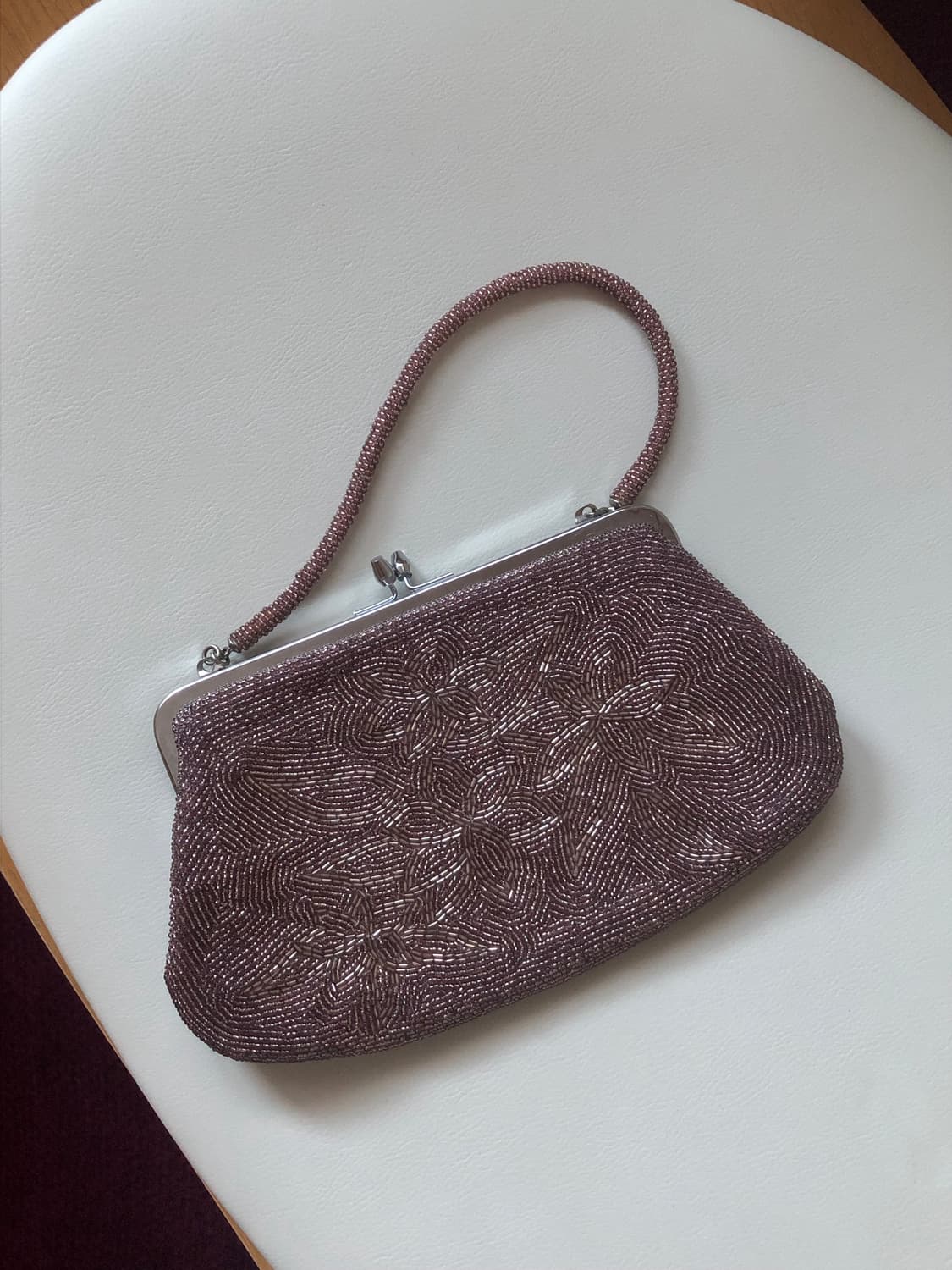 Beaded Floral Frame Bag  상품이미지3