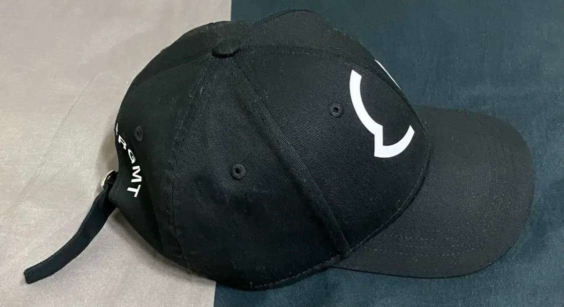 [OS] 몽클레어 X 프라그먼트 캡 블랙 상품이미지2