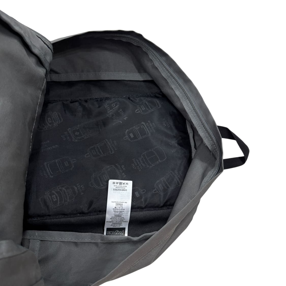 잔스포츠 빈티지 슈퍼브레이크 백팩 가방 그레이 상품이미지2
