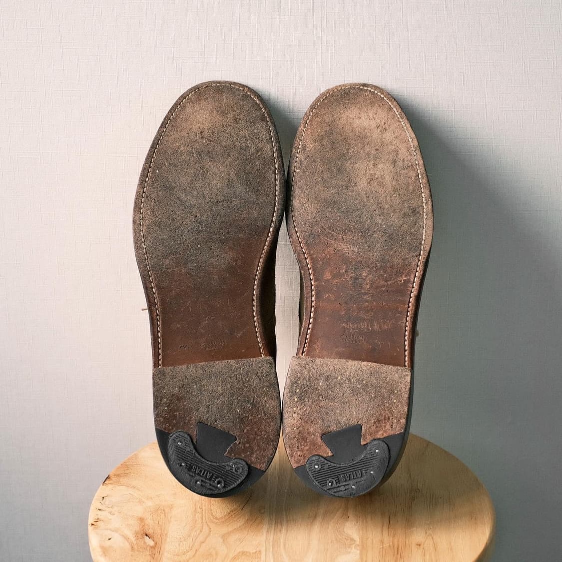 알든 29332 10.5D 언라인드 스웨이드 더비 탄 상품이미지10