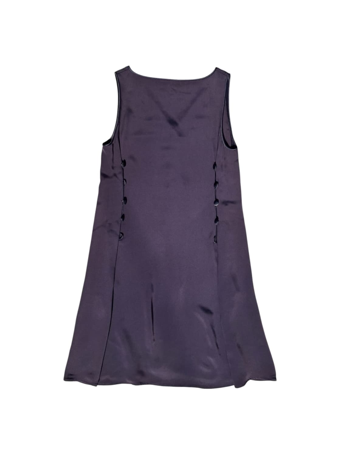 80’s Genny satin dress 상품이미지9