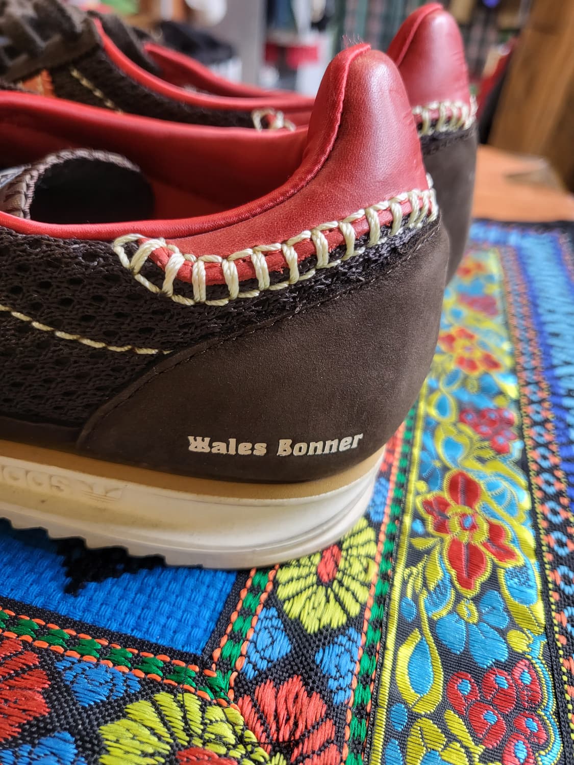 아디다스 × 웨일즈보너 SL72 니트브라운 상품이미지4