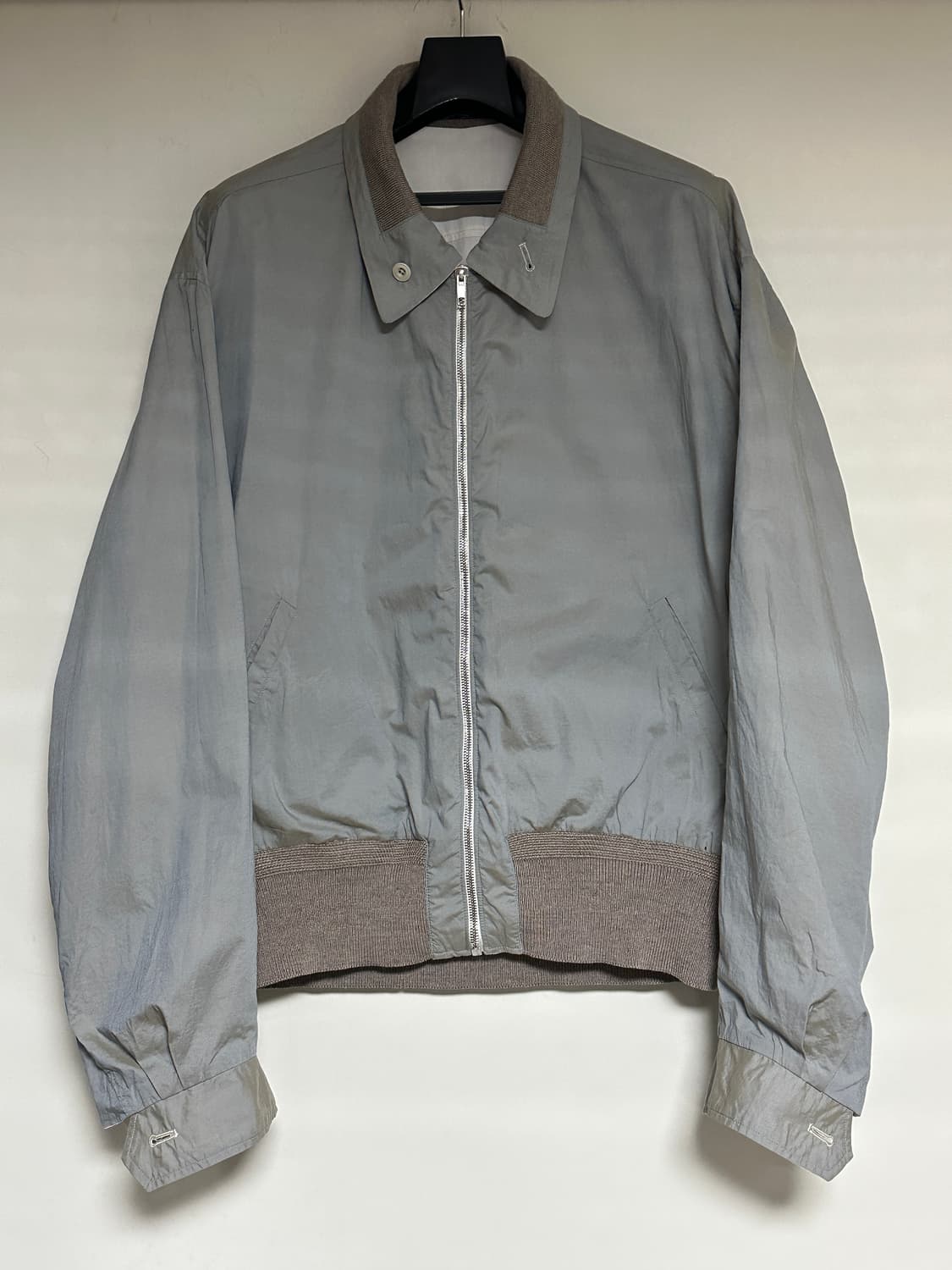 (52) 르메르 20SS 리버서블 코튼 아이보리 카라 블루종 봄버 자켓 상품이미지6