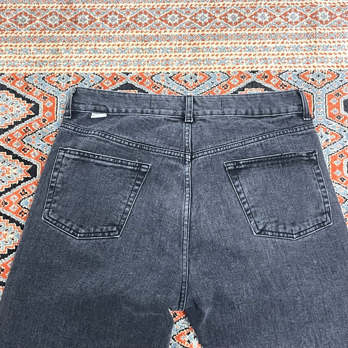 유니폼브릿지 흑청 데님 팬츠 남성35 상품이미지6