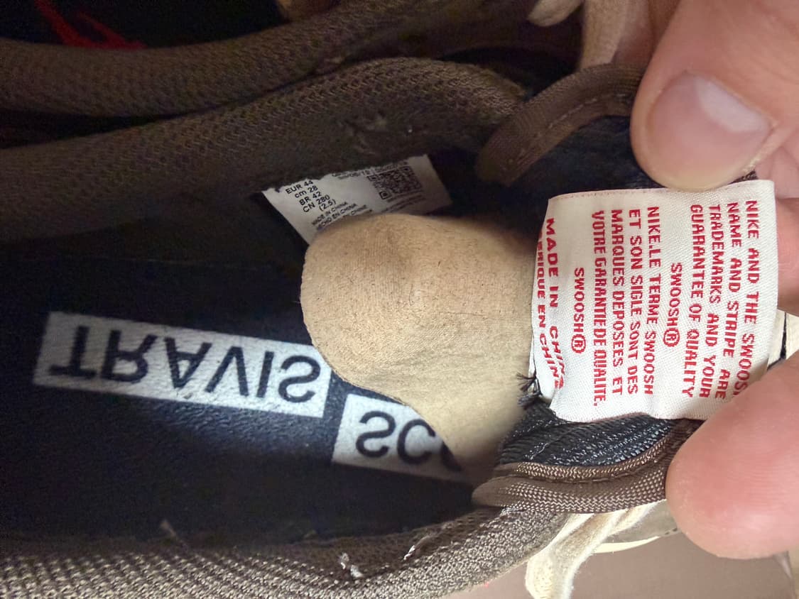 나이키 에어조던1 트래비스 스캇 로우 OG 280사이즈 상품이미지7