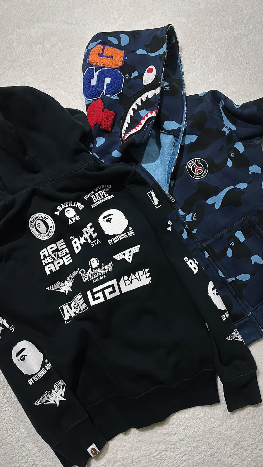 베이프 후드집업 상품이미지2