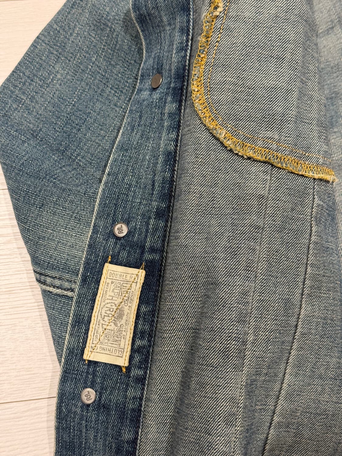 rrl lot 271 리랜드 데님자켓 L 상품이미지5