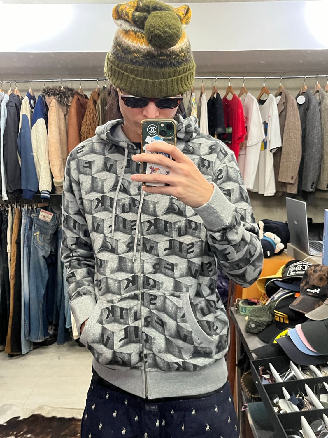 QUIK SILVER HOOD ZIP-UP (M) 상품이미지1