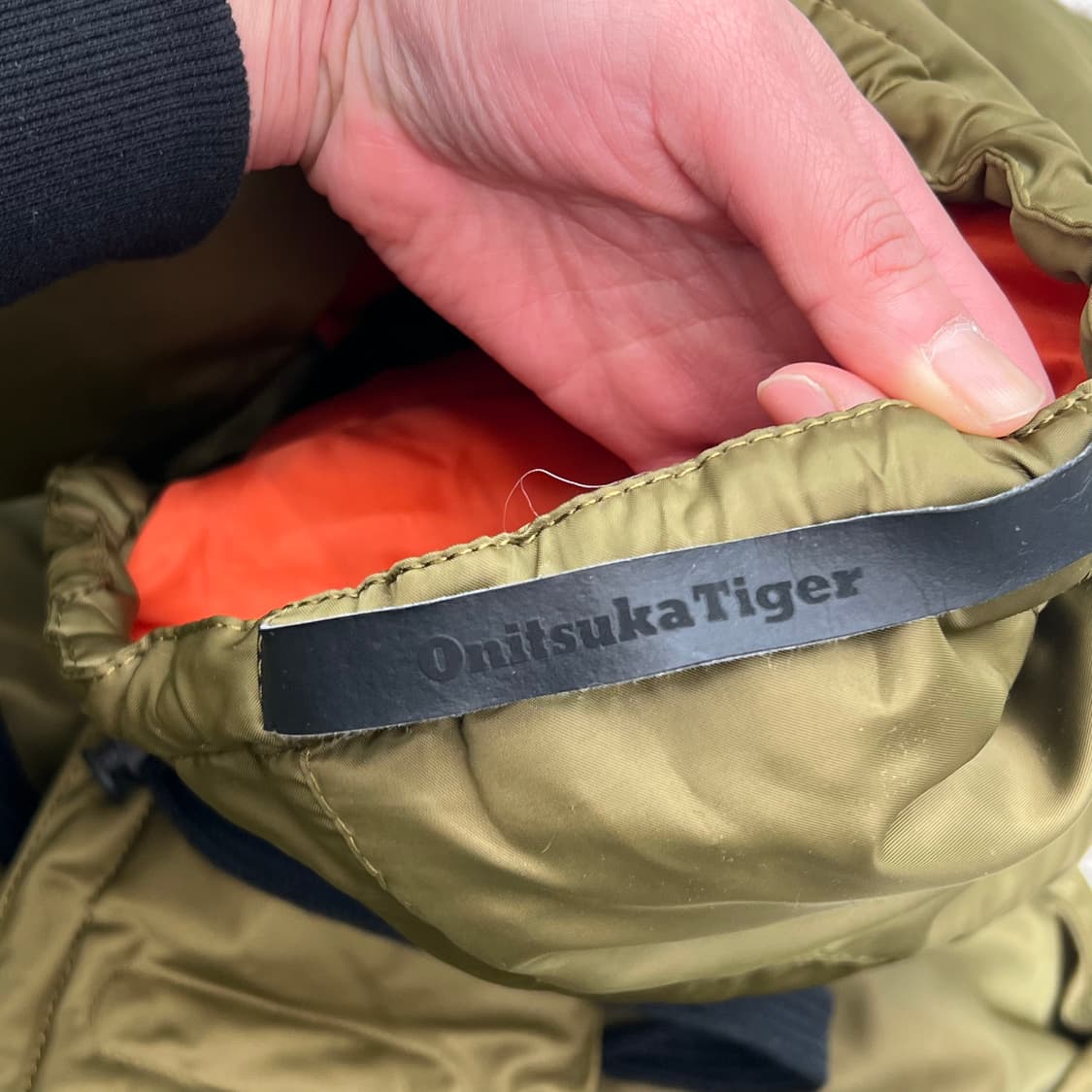 오니츠카타이거x안드레아폼필리오 밀리터리 롱 패딩 r2279 상품이미지6