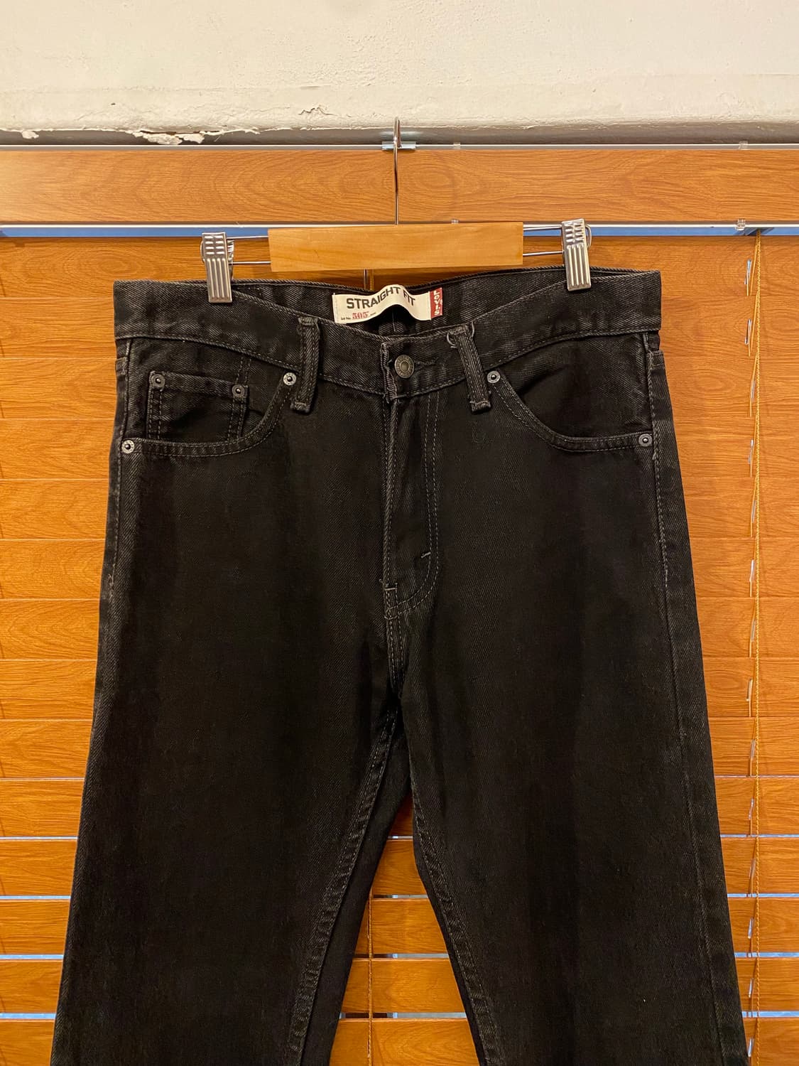 빈티지 리바이스 505 흑청 31inch 상품이미지4