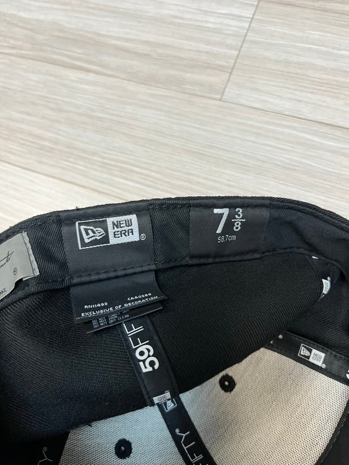 요지야마모토 x 뉴에라 59FIFTY CAP 상품이미지3