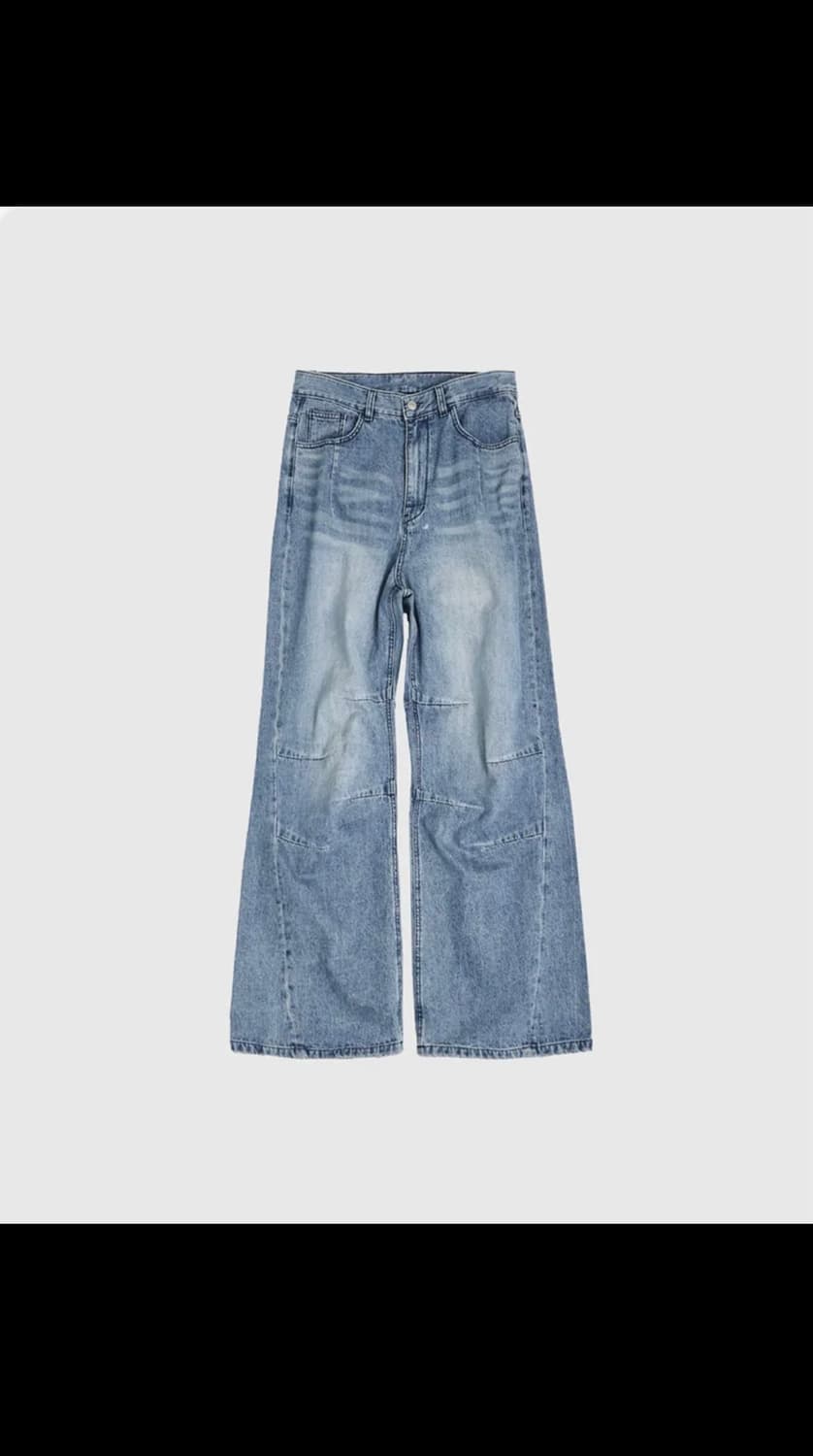 (3)999휴머니티 AV pleats denim 상품이미지1