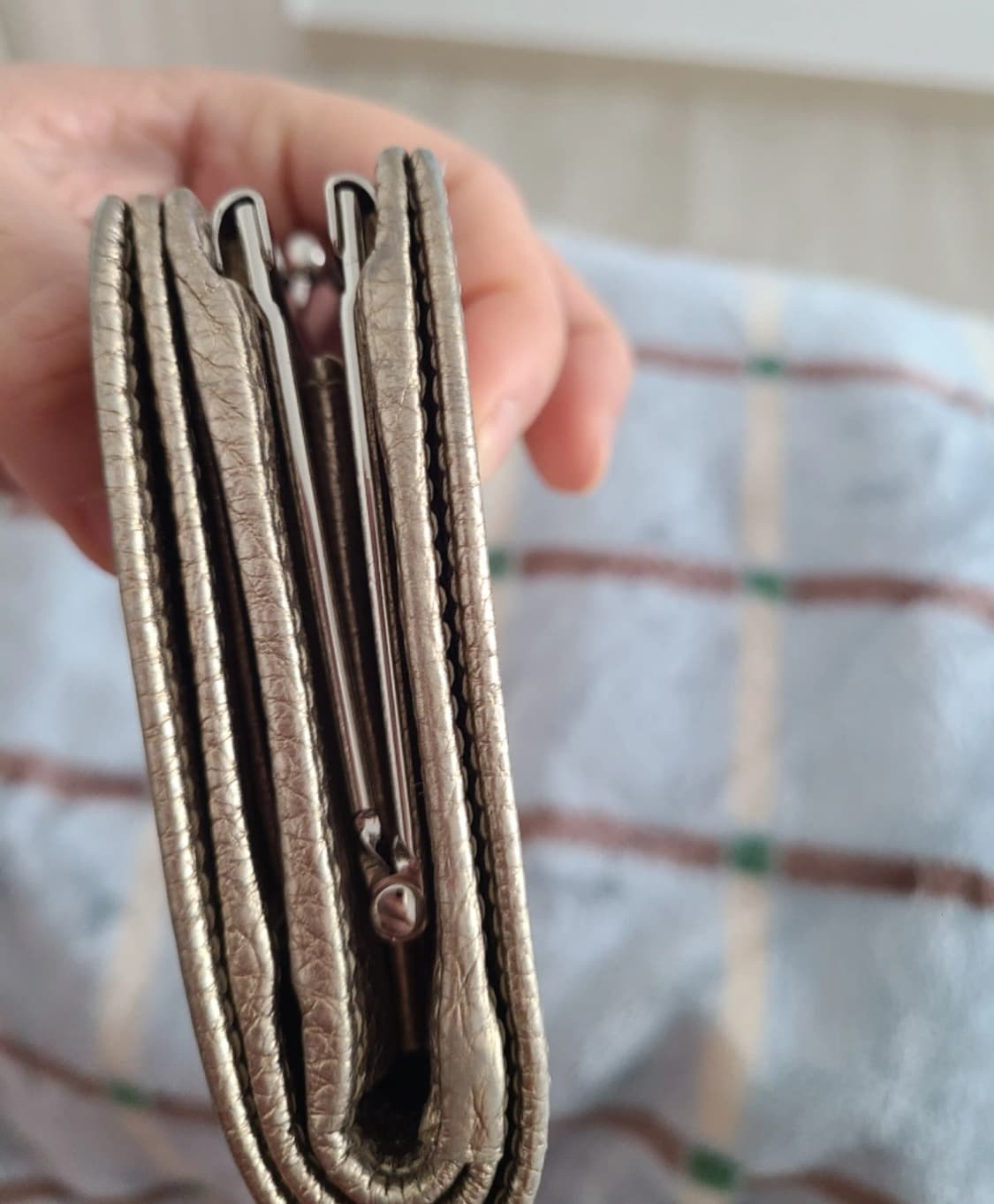 Vibienne westwood비비안 웨스트우드 그레인 지갑 골드 상품이미지5