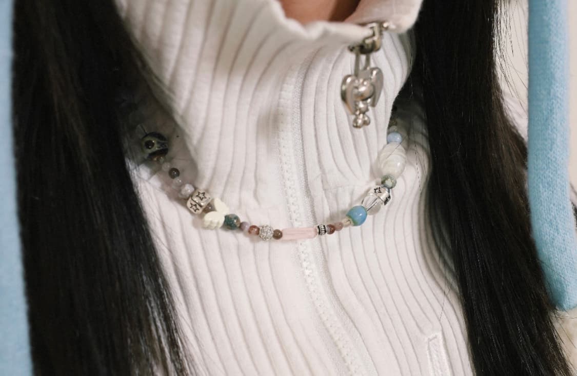 코지웨이브클럽 멀티스트랩 목걸이 08 화이트엔젤 상품이미지4