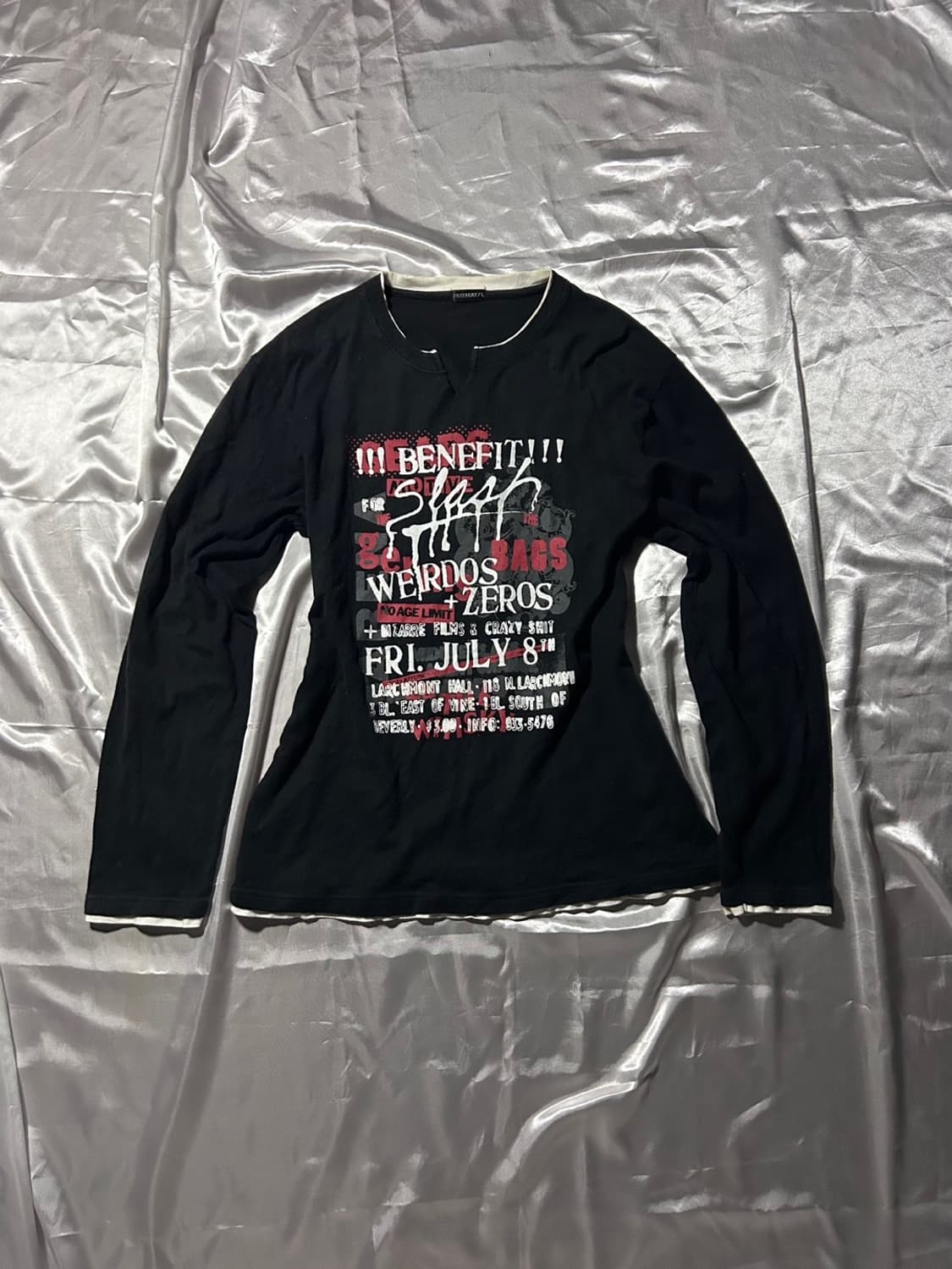 y2k layered sleeve 상품이미지1