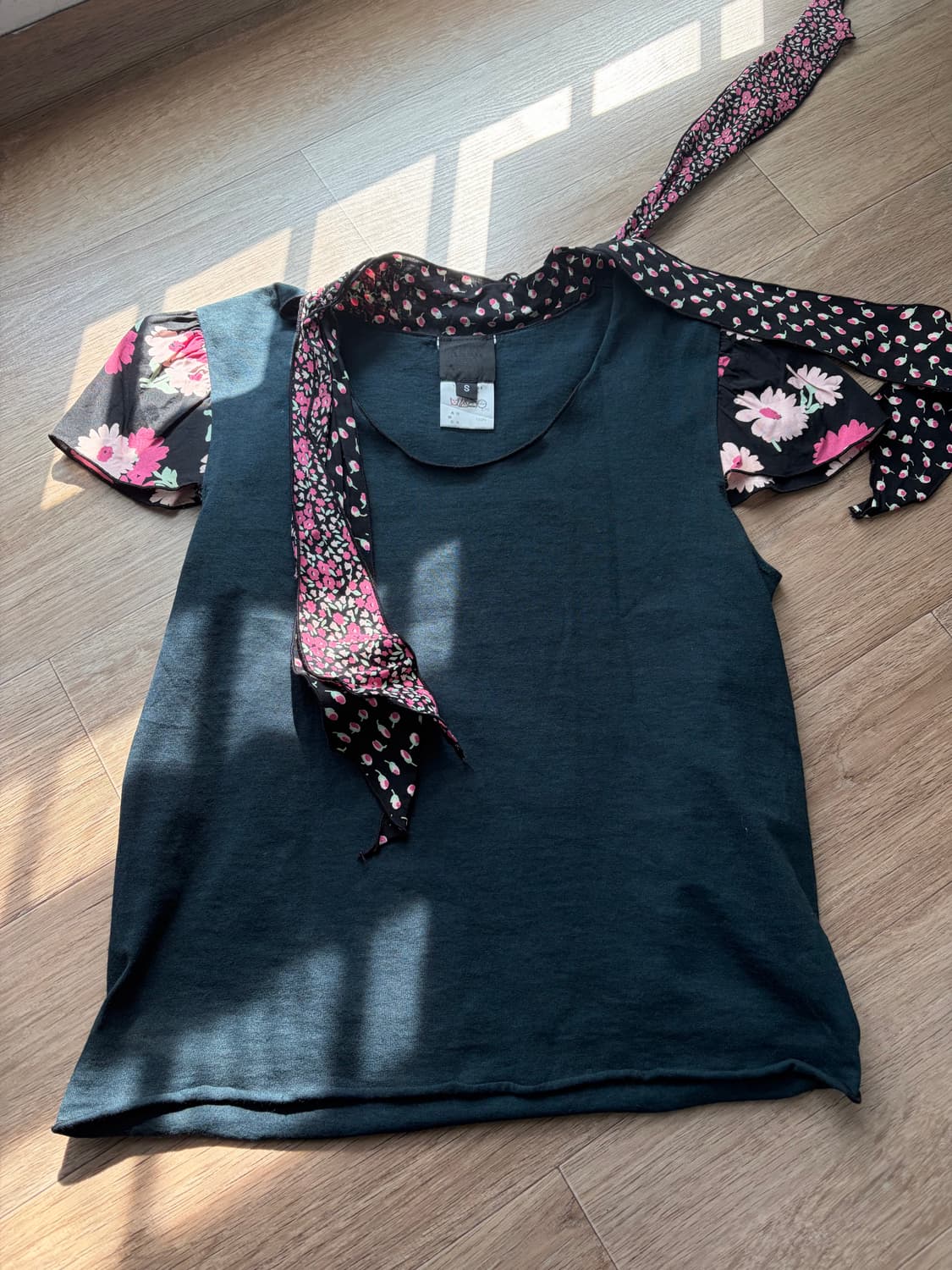 안나수이 anna sui 플라워 반팔티 빈티지 상품이미지1