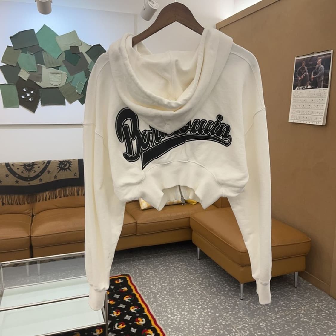 본투윈 올드스쿨 키치 빈티지 백로고 후드집업 F C08402 상품이미지4