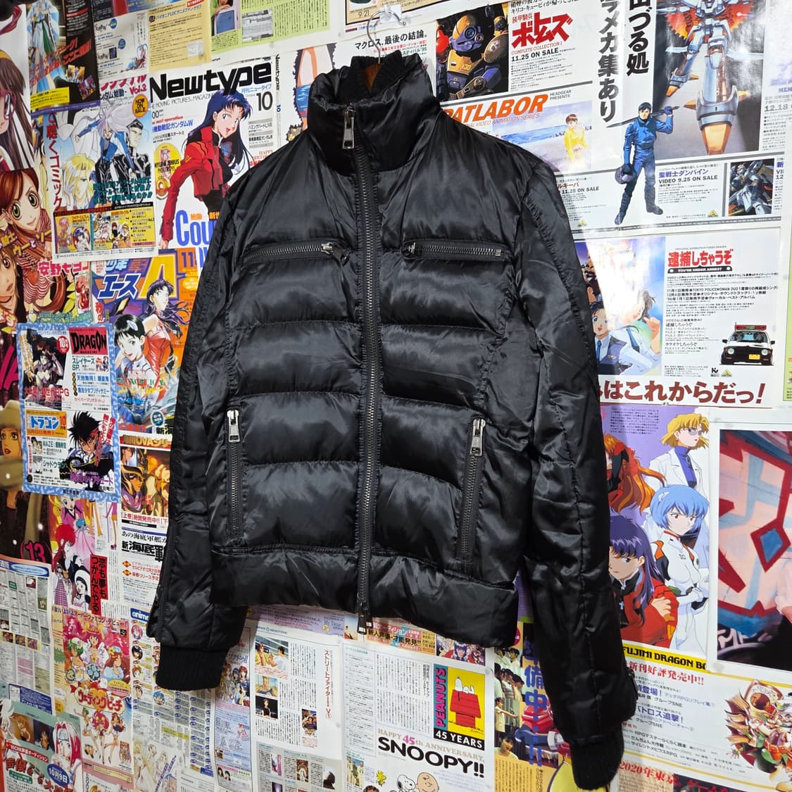 JPN AKM 레이어드 투웨이 펑크 덕다운 패딩 상품이미지2