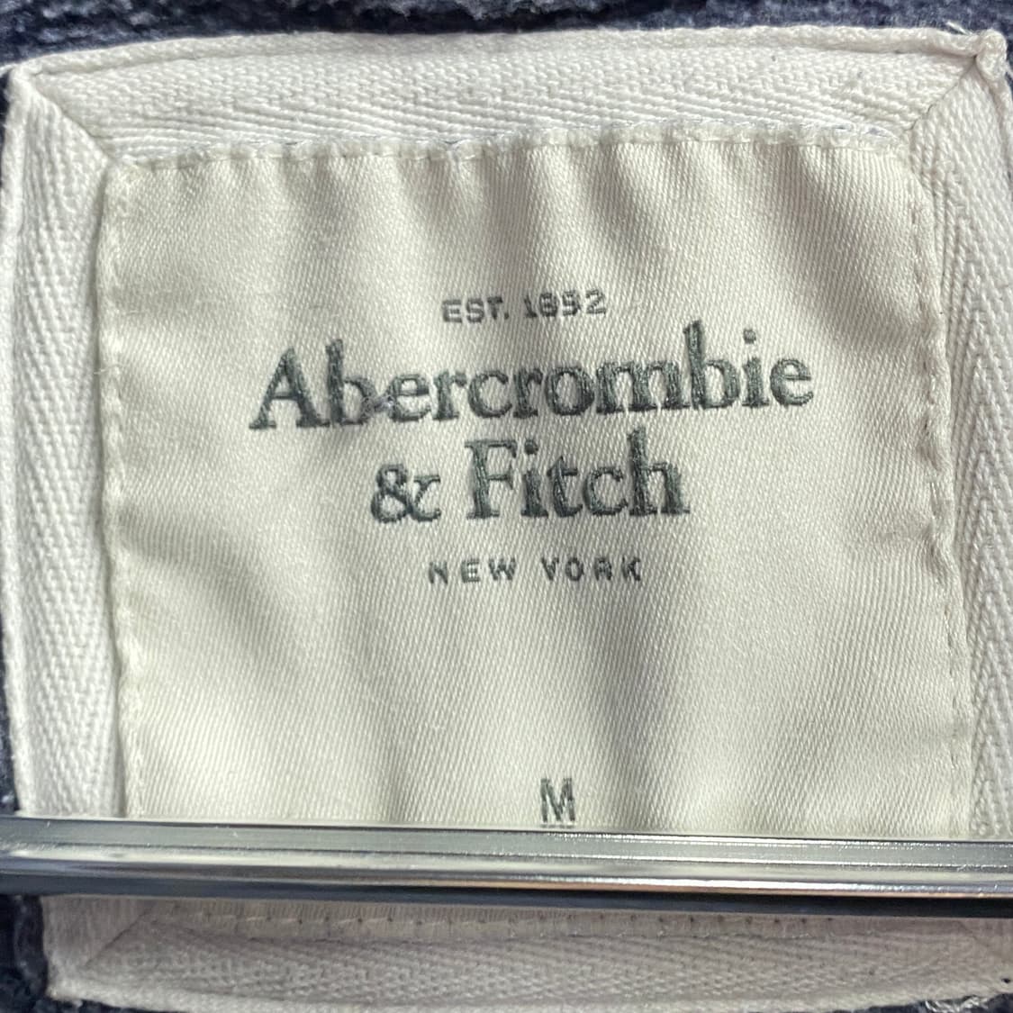 아베크롬비 빅로고 네이비 후드 집업 B3130 상품이미지4