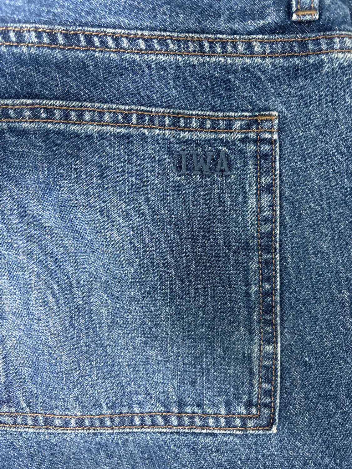 유니클로 jwa 스트레이트 진 블루 33사이즈 상품이미지3