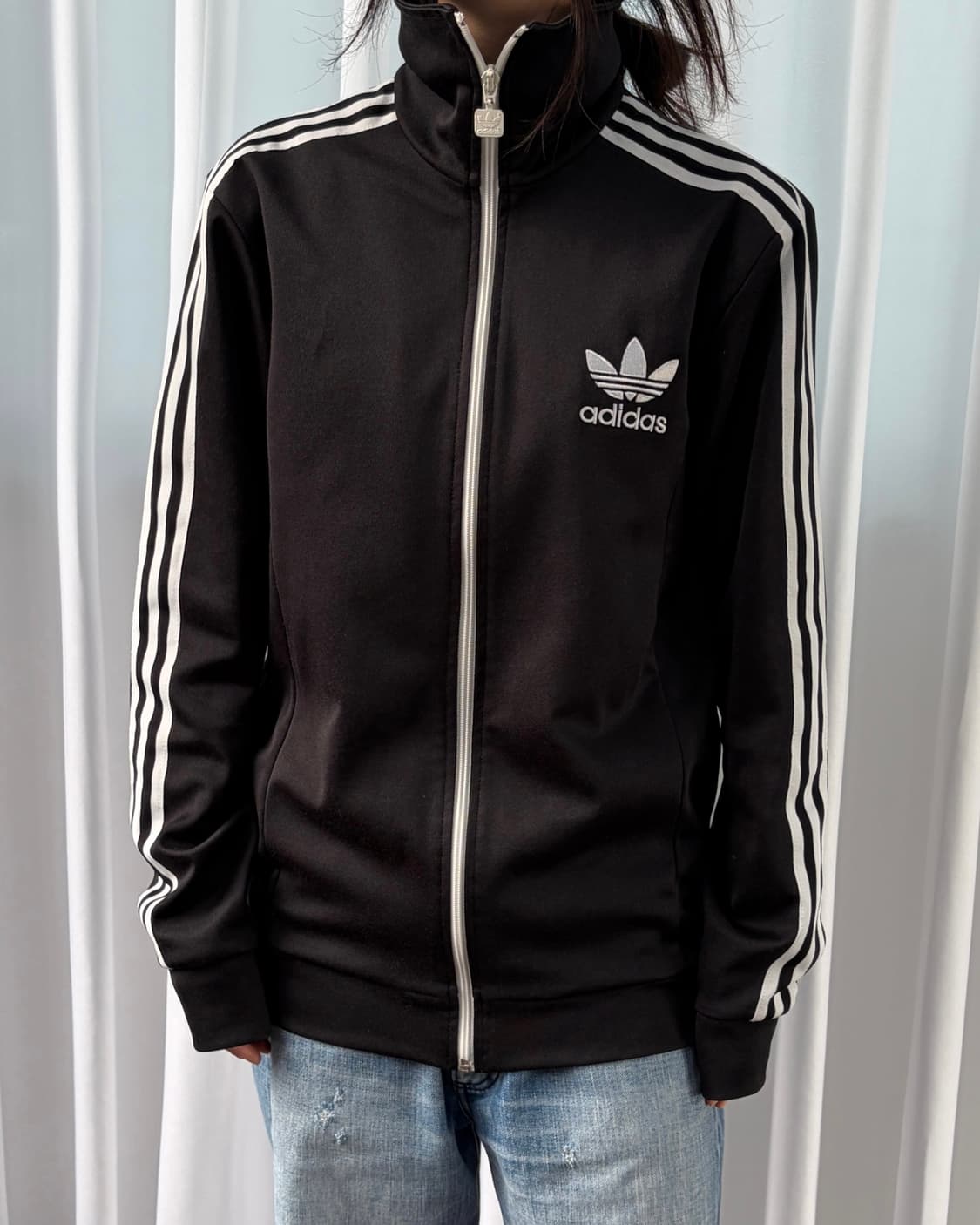 [L]아디다스 유로파 블랙 트랙탑 져지 상품이미지3