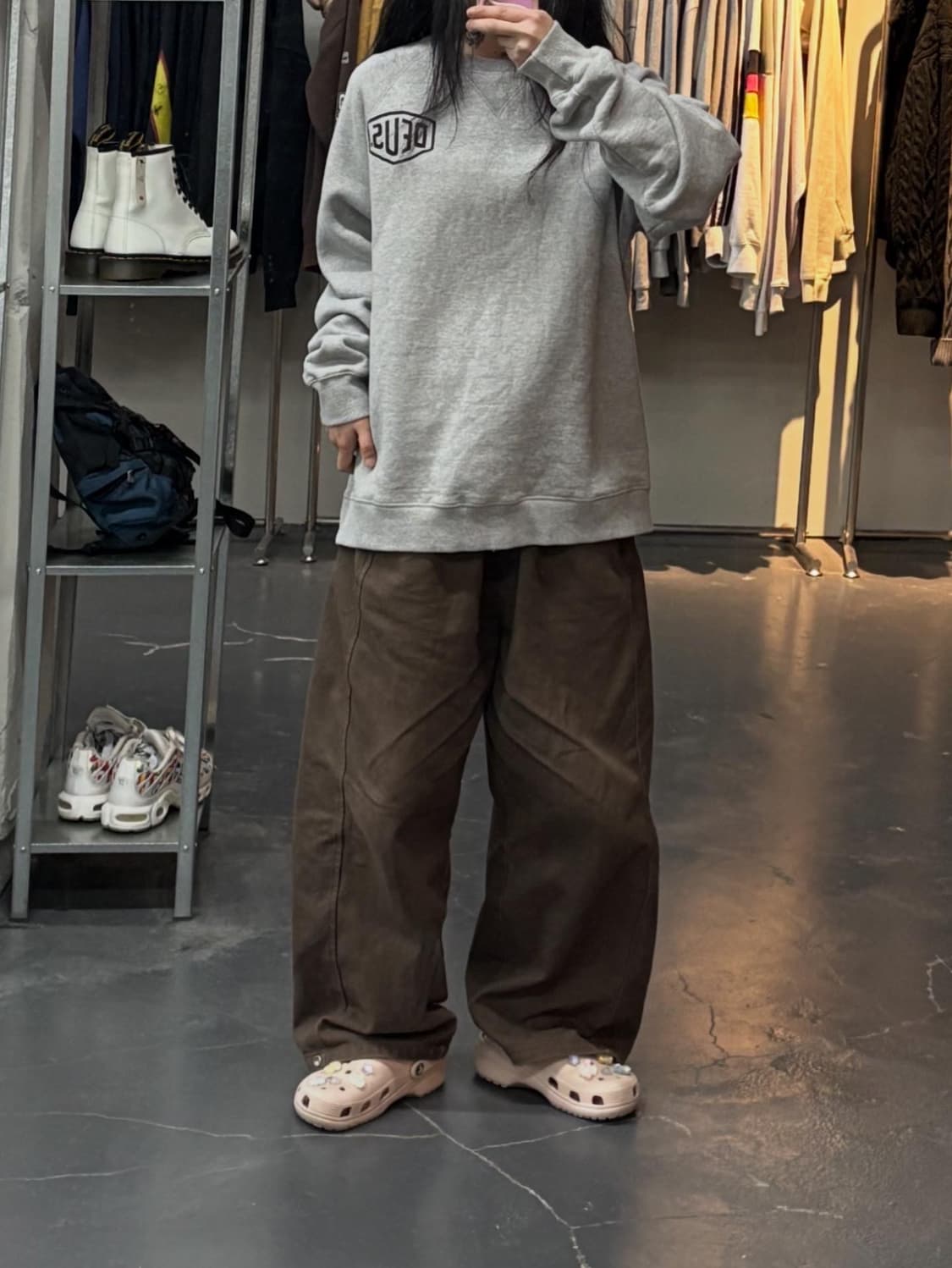 데우스엑스마키나 서울 어드레스 크루넥 스웨트셔츠A2976 상품이미지1