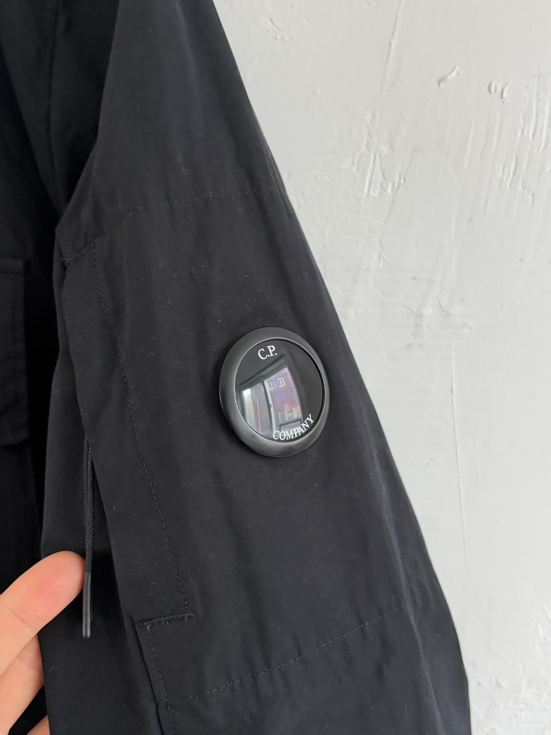 C.P.company 씨피컴퍼니 블랙컬러 렌즈 블레이저 자켓 상품이미지4