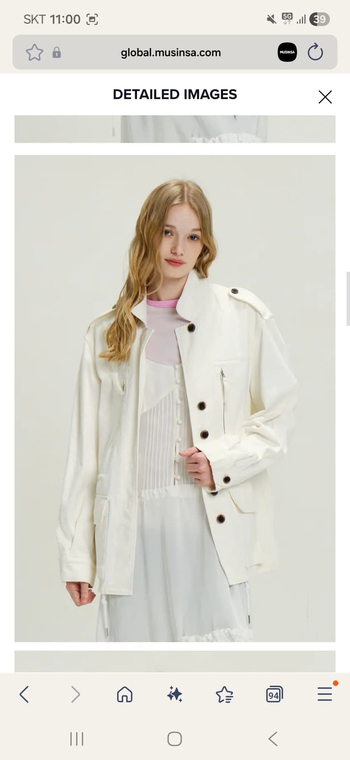 레이버러스 오버핏 헌팅 자켓 상품이미지5