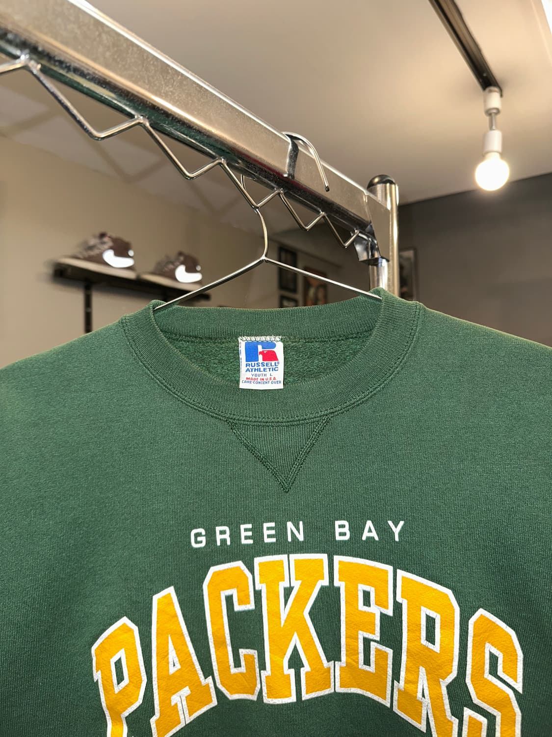 90’s Russell Athletic Packers Sweatshirt 상품이미지4