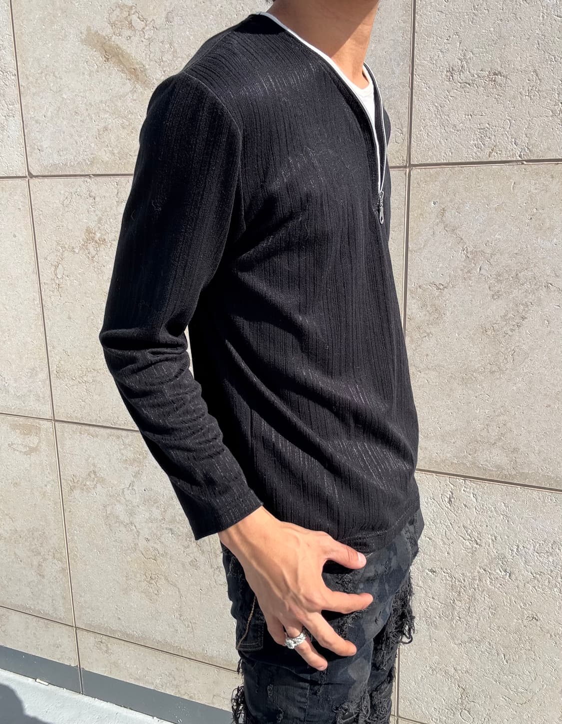 “Villand”Minimal Design White Layered zi 상품이미지8