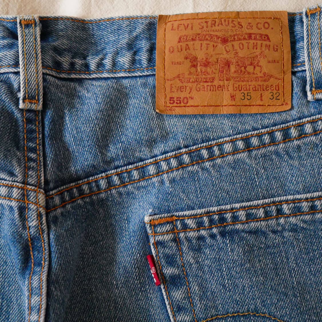 빈티지 리바이스 505 릴렉스 핏 데님 팬츠 상품이미지8