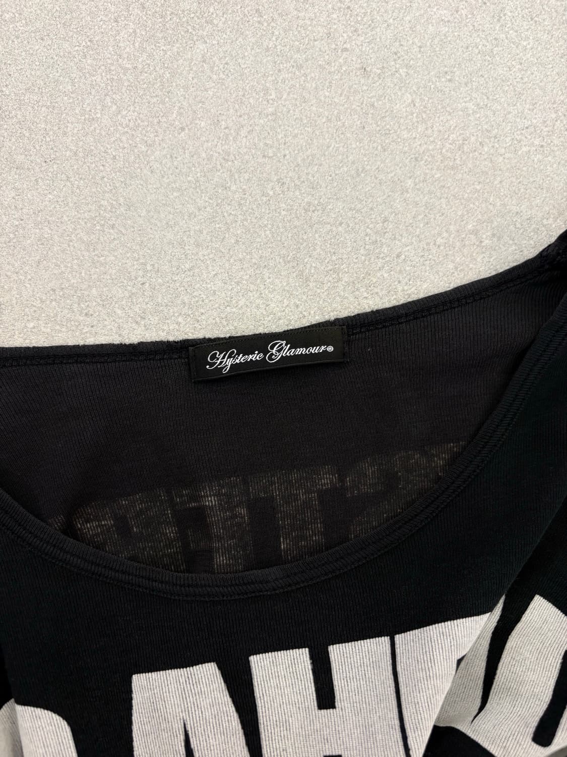 히스테릭 글래머 해골 롱슬리브 상품이미지3