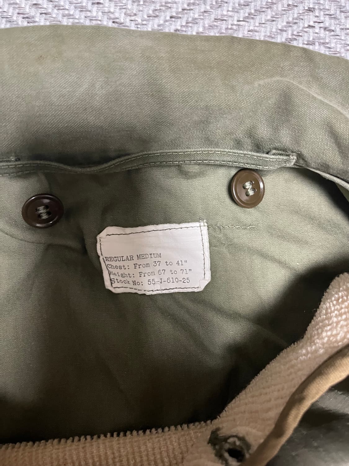 50s M-51 필드 자켓 상품이미지7