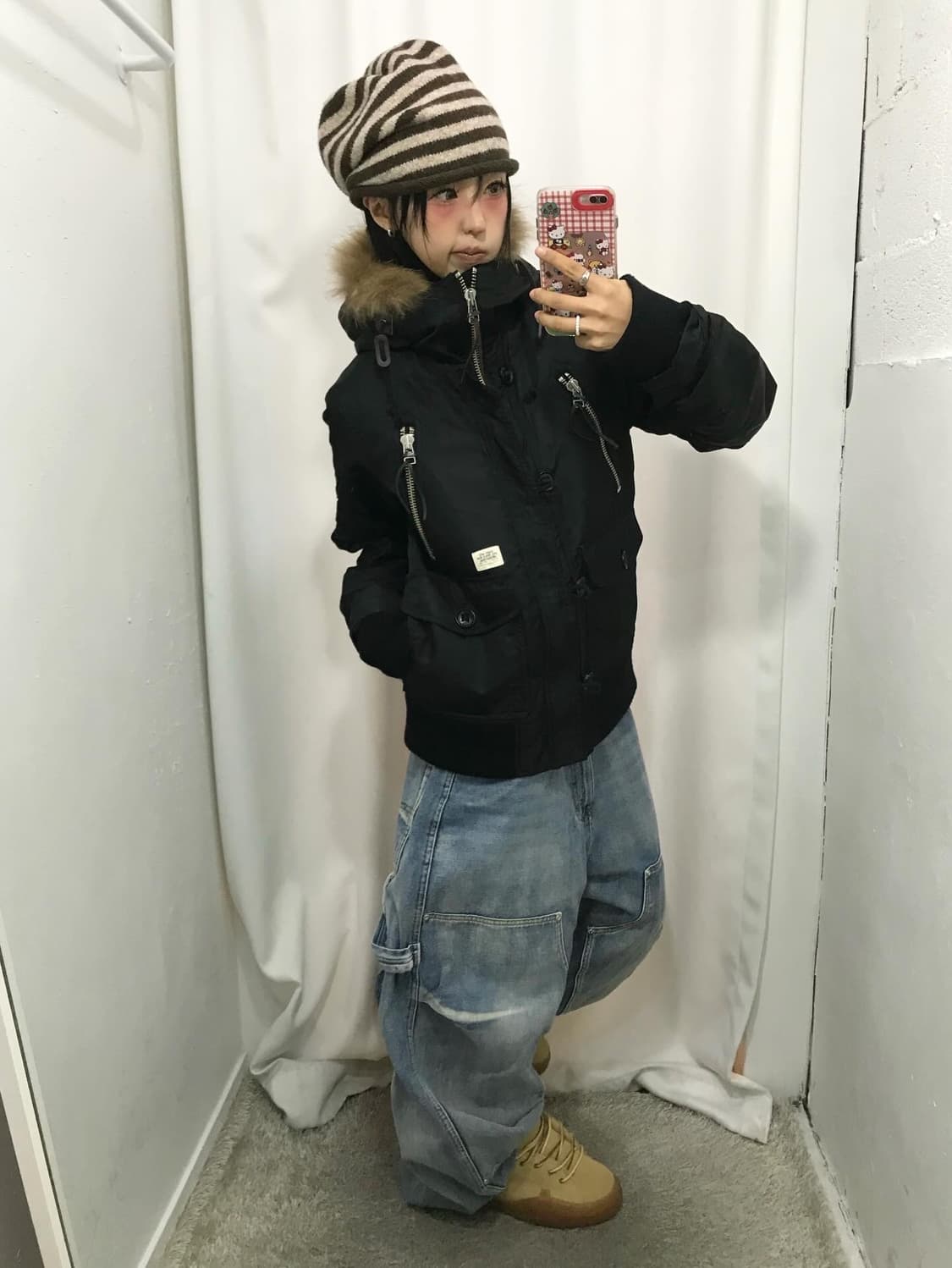 Stussy N2B Fur Jacket 상품이미지4