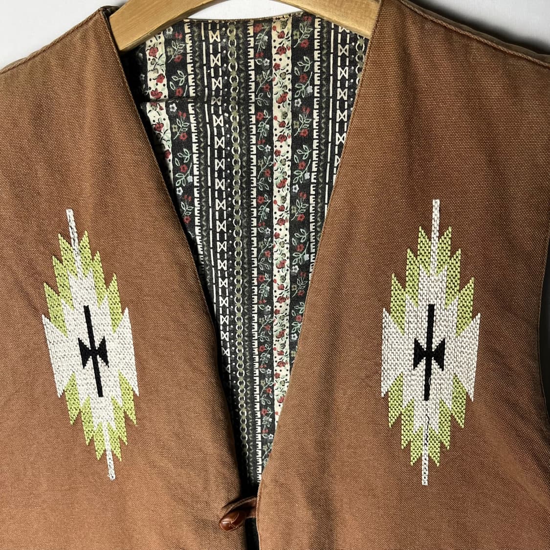 [Sudbury] 빈티지 나바호 웨스턴 베스트 상품이미지3