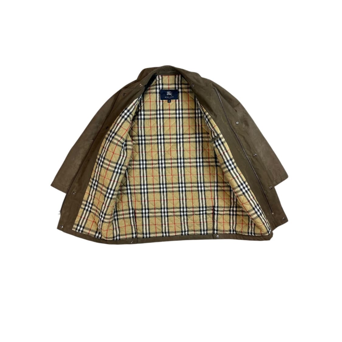 M) (정품) 버버리 런던 빈티지 왁스 코튼 필드 자켓 OJ-P-- 상품이미지4