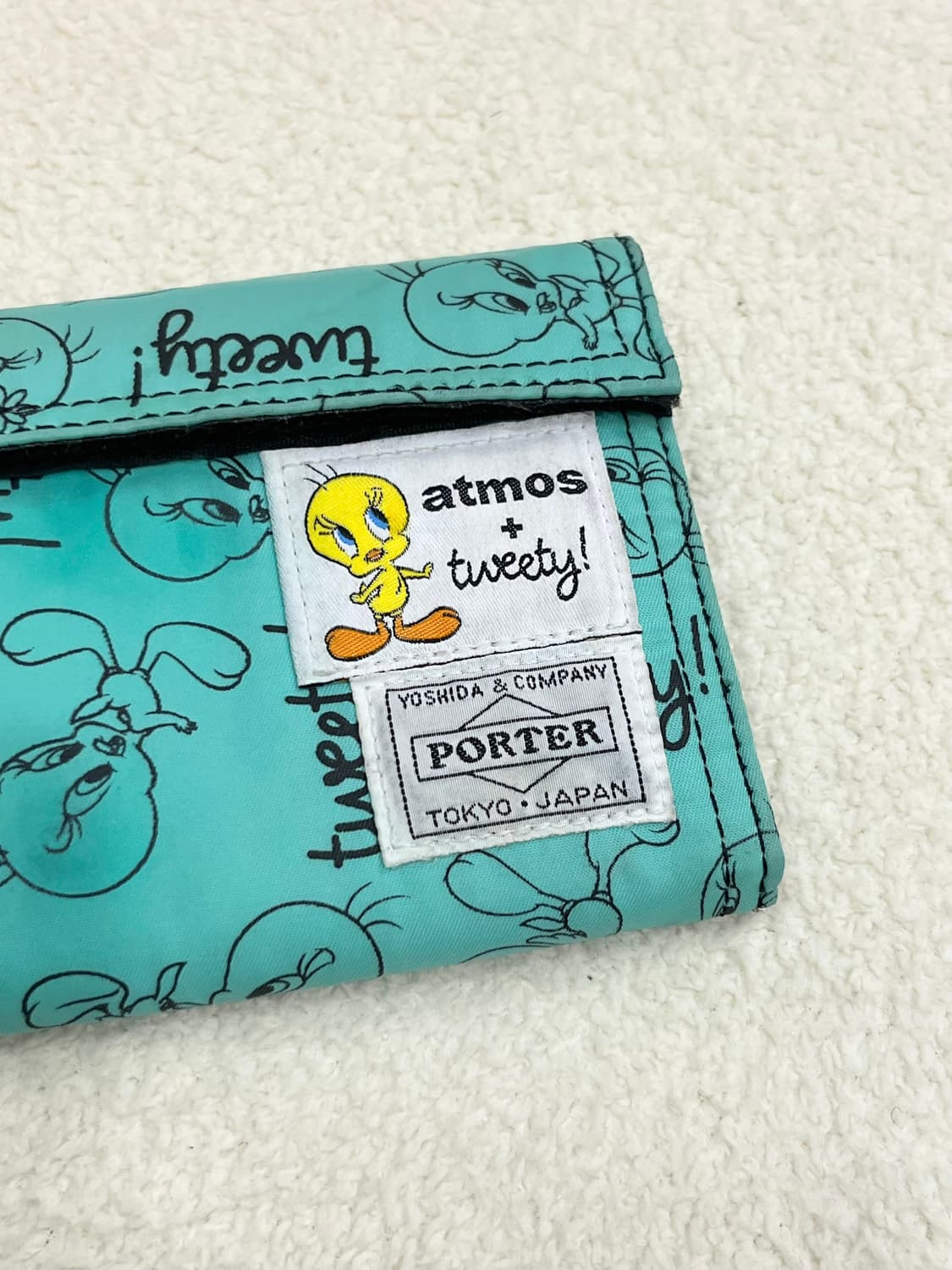 포터x아트모스x트위티 지갑 민트 상품이미지3