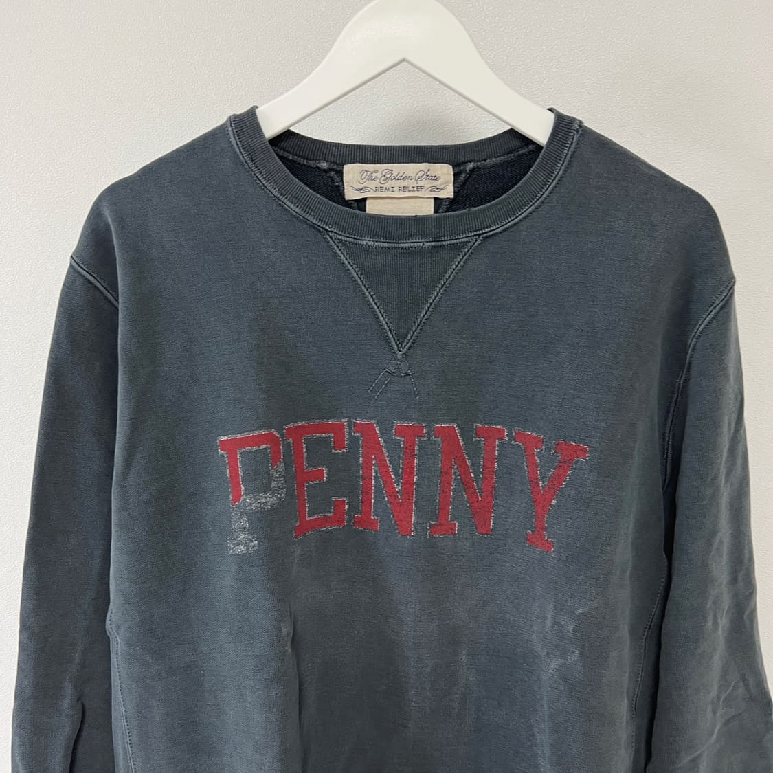 레미 릴리프 블랙 SP 피니쉬 크루넥 PENNY 상품이미지3