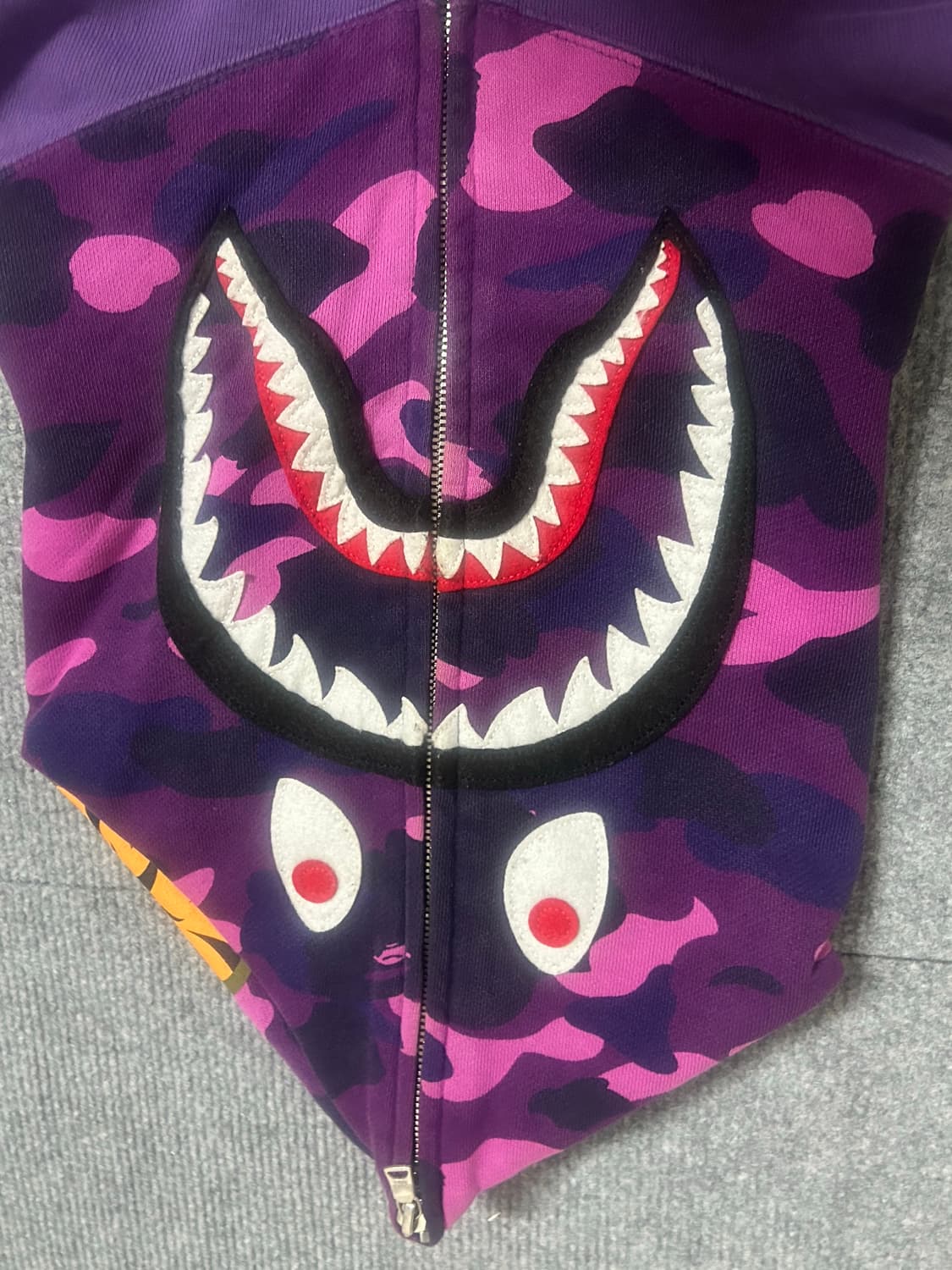 OG베이프 샤크 퍼플카모 XL 상품이미지2