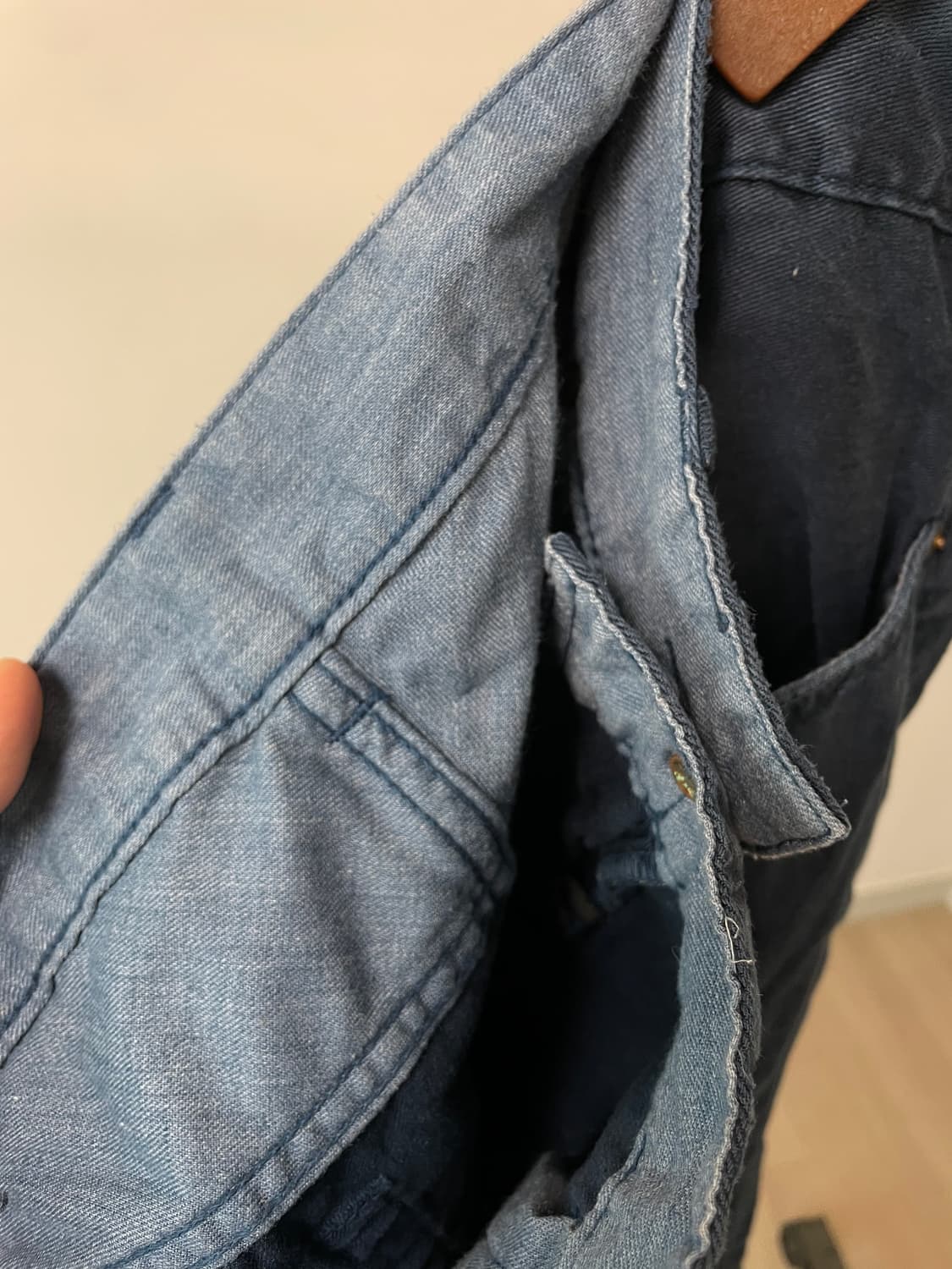 (34) 폴로 랄프로렌 네이비 린넨 팬츠 상품이미지4