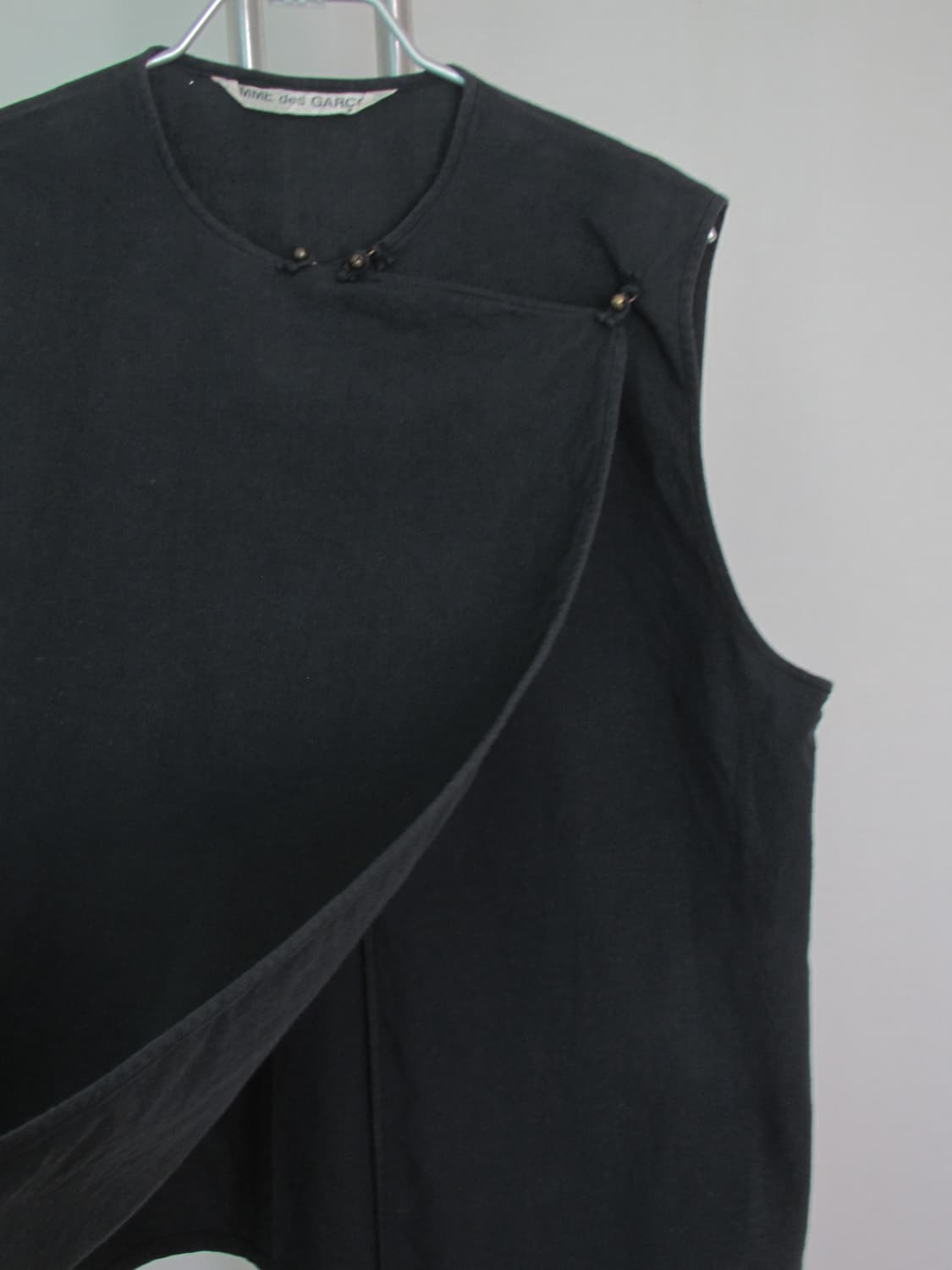8-90s Comme des garcons bell button vest 상품이미지6
