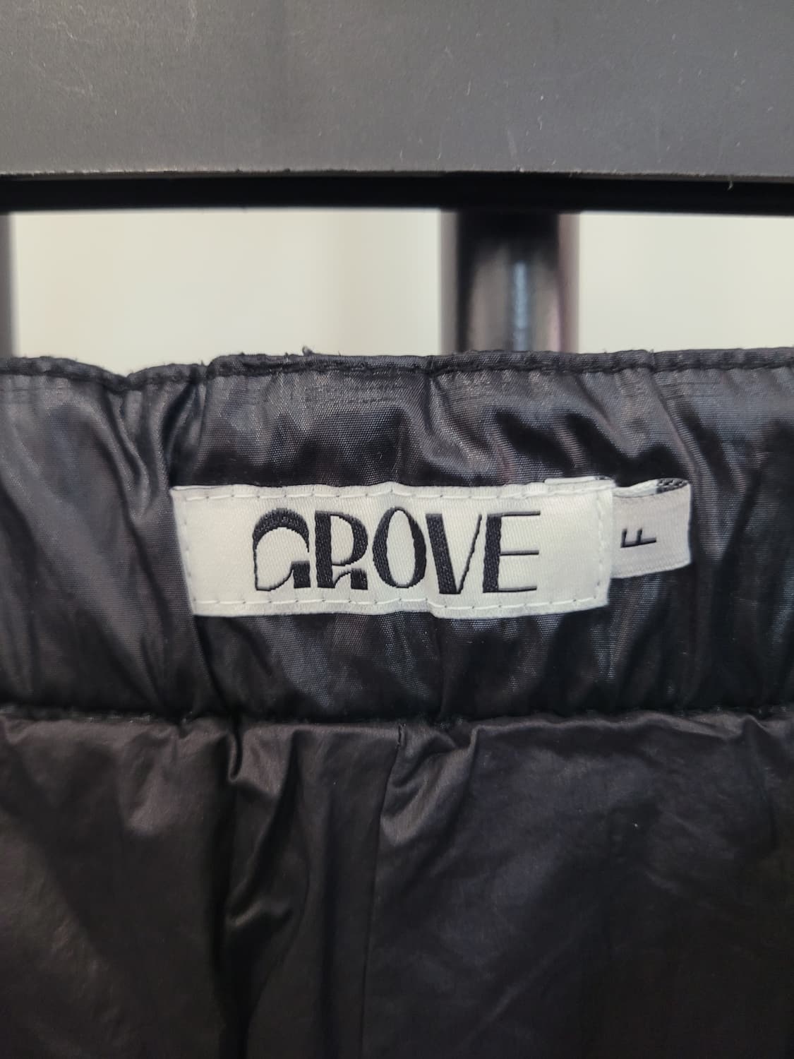 그로브 블랙 패딩 조거 팬츠 프리사이즈 상품이미지9