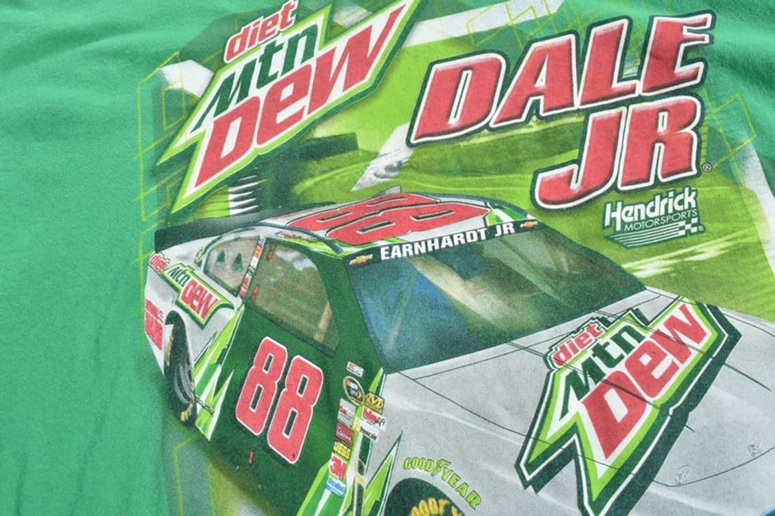 00S 레어 나스카 마운틴듀 반팔티 XL M0284 상품이미지5