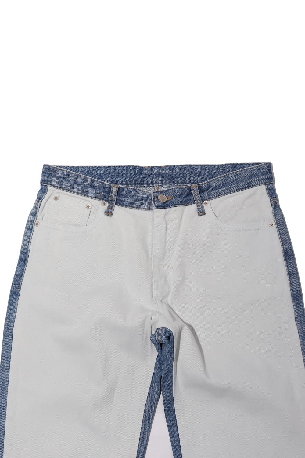 MMIC 미사용 배색 데님 팬츠 size S/32 상품이미지3