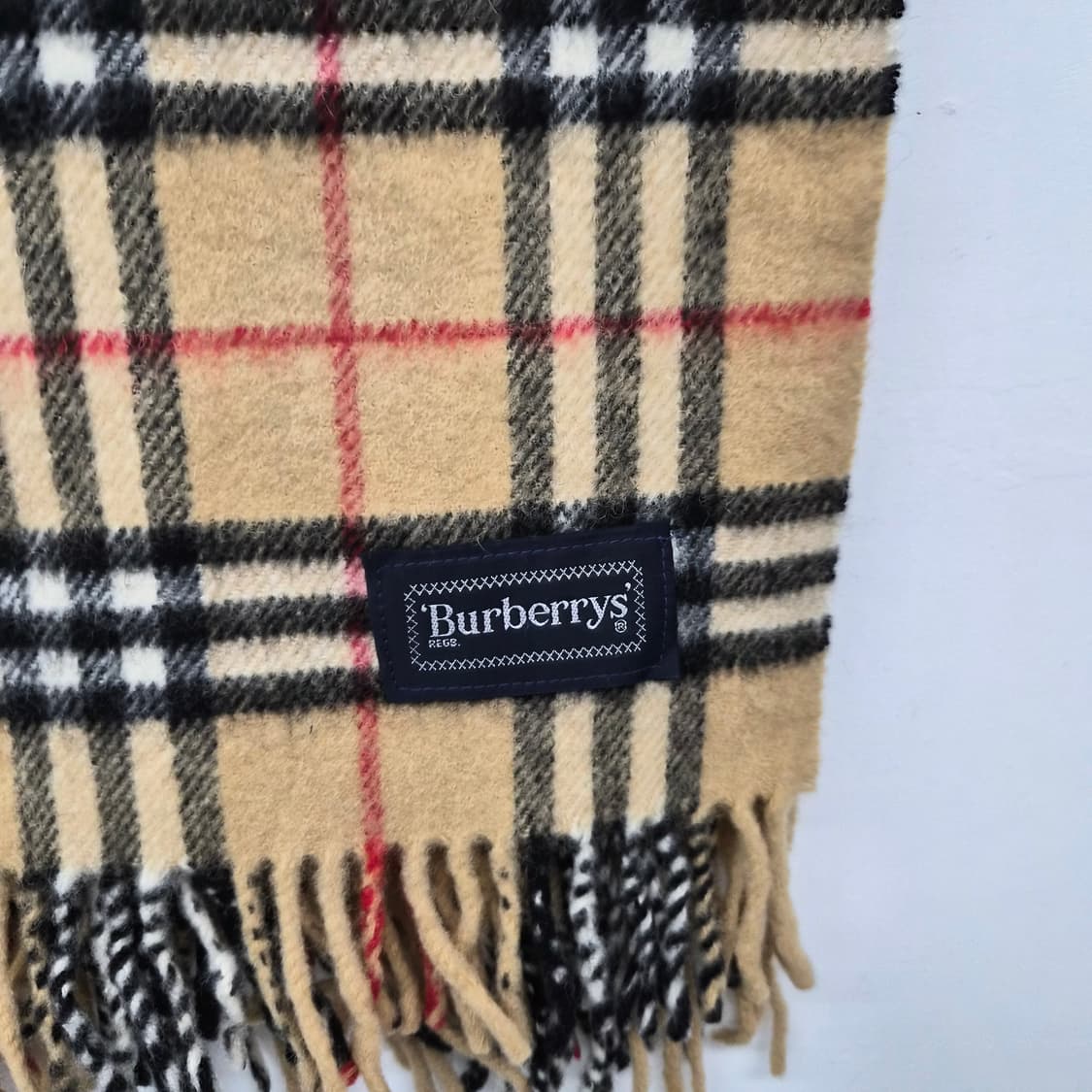 버버리 클래식 체크 머플러 상품이미지5