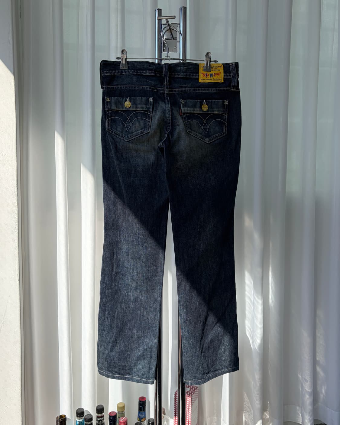 [30인치]리바이스 JPN 00s 로우라이즈 부츠컷 데님 팬츠 상품이미지2