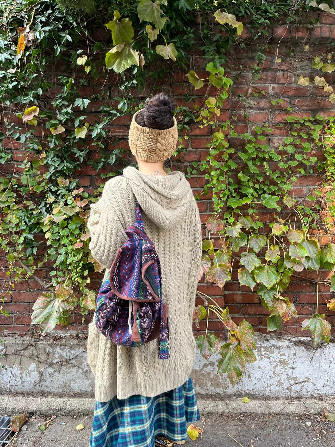 히피 자수 포인트 백팩 상품이미지6