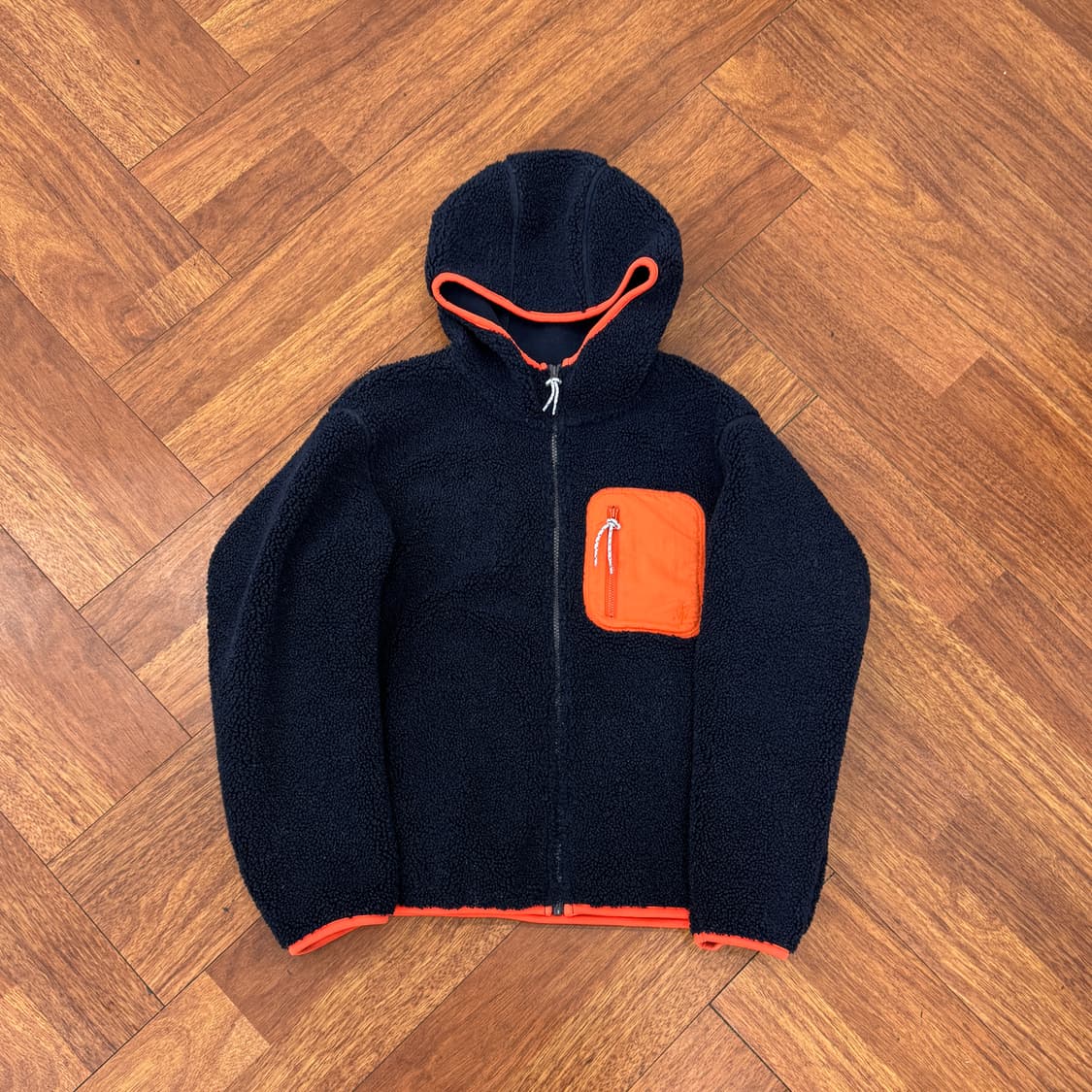 여성용 M 유니클로 X J.W앤더슨 플리스 후드 집업  상품이미지1